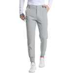 Men's Jogger Golf Pants Elastic Waist Stretch Casual Tapered Trousers