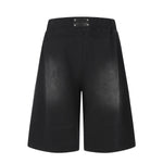 Vintage Washed Oversized Sweat Shorts