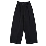 Relaxed Fit Wide Leg Casual Pants