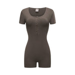 Vintage Washed Slim Fit Bodysuit Tee