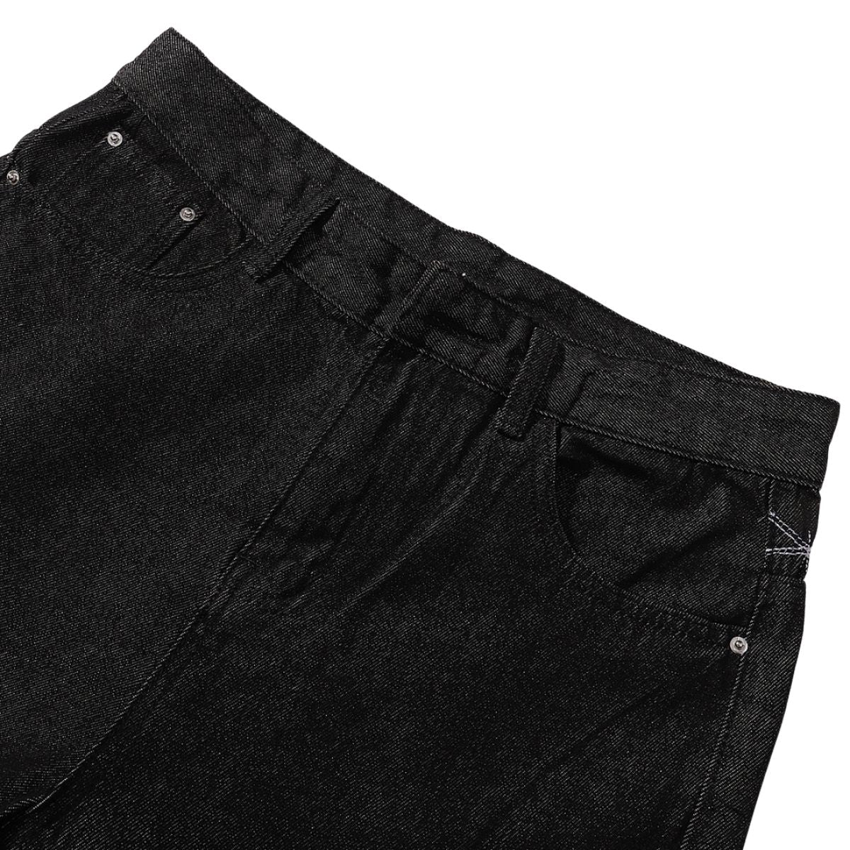 Barbed Wire Embroidered Bootcut Jeans