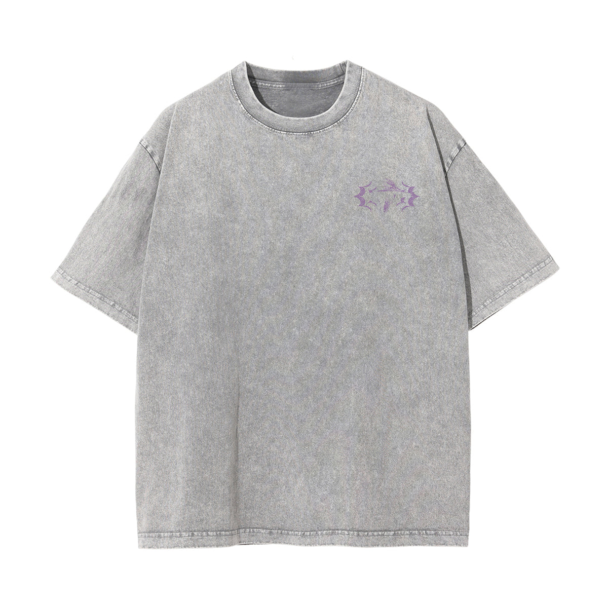 Streetwear Stone Wash Graphic Tee-INNBLAC Fashion Apparel