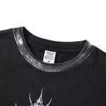 Retro Wasteland Paint-Splatter Distressed T-Shirt