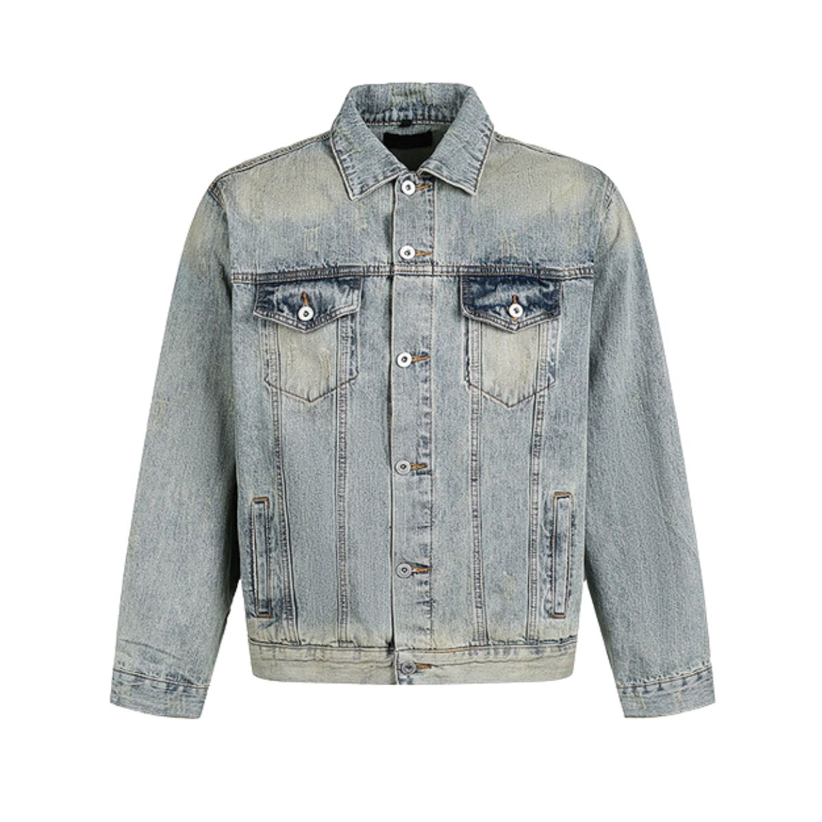 Retro Men's Spring&autumn High-smart Cool Denim Jacket