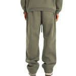 Solid Color Plush Lining Baggy Sweatpants-INNBLAC Fashion Apparel