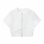 Women’s Slim Fit Zip-Up Academia Tee