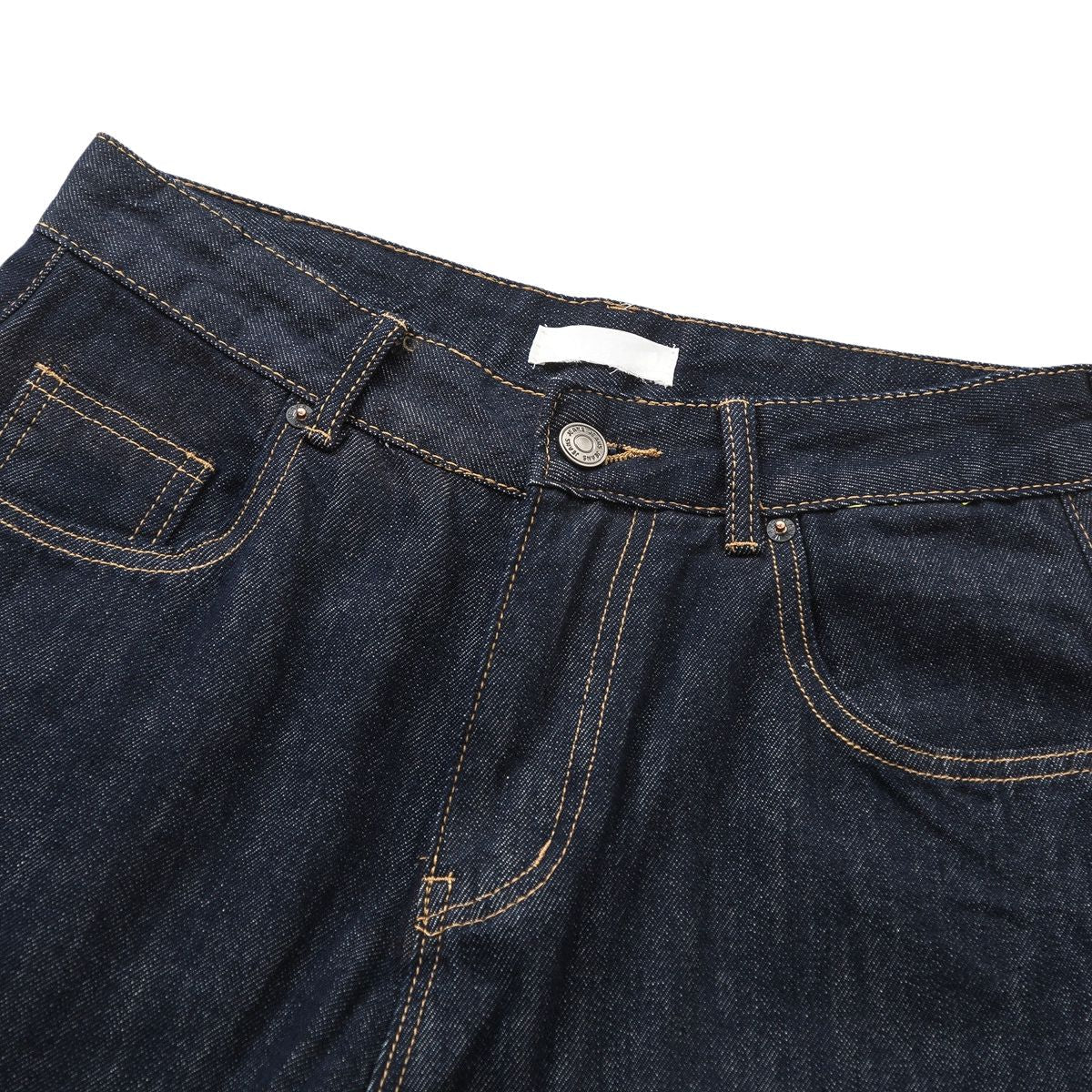 Vintage Washed Relaxed Straight-Leg Jeans