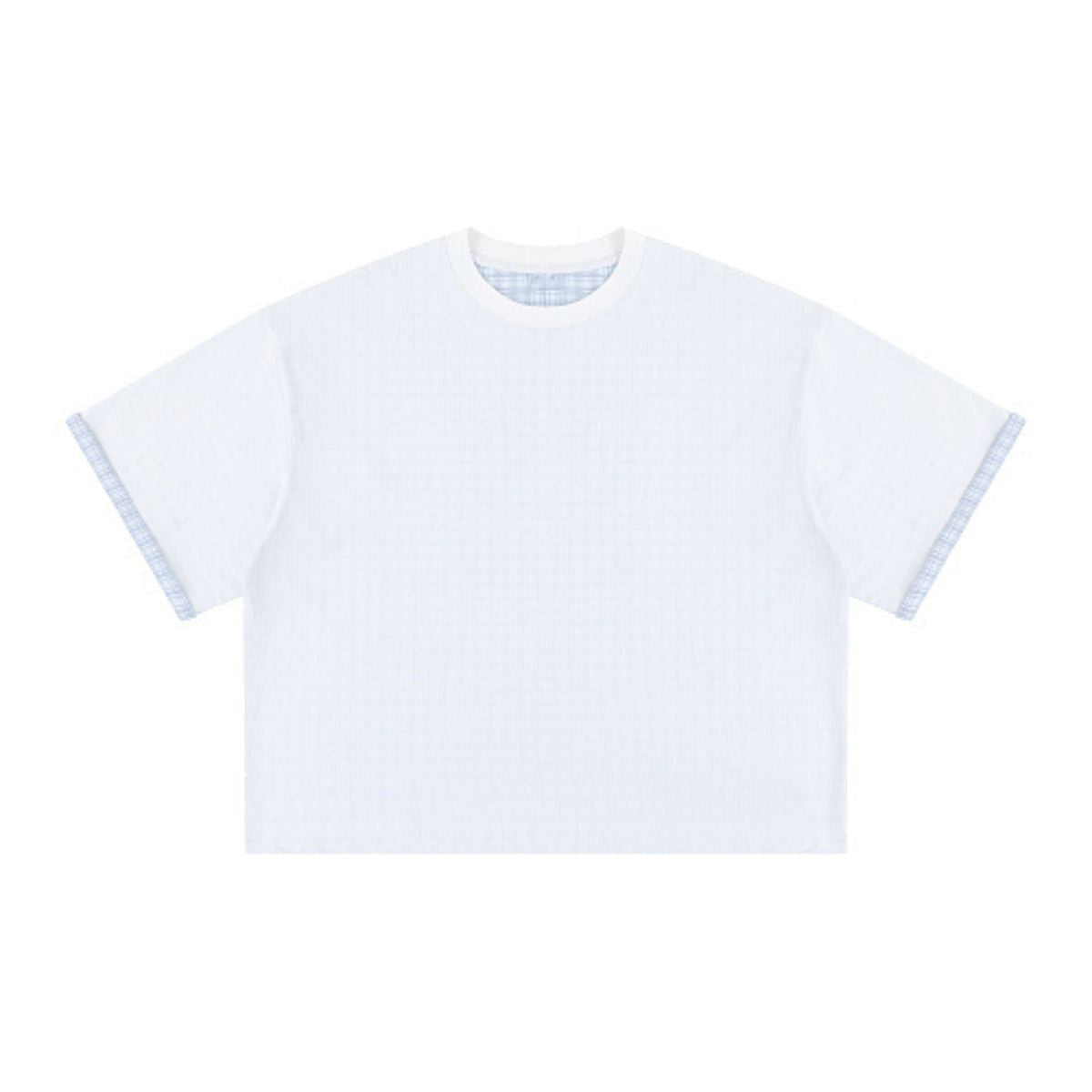 Oversized Cotton Crew Neck Tee 250G