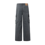 Vintage Washed Baggy Cargo Pants-INNBLAC Fashion Apparel