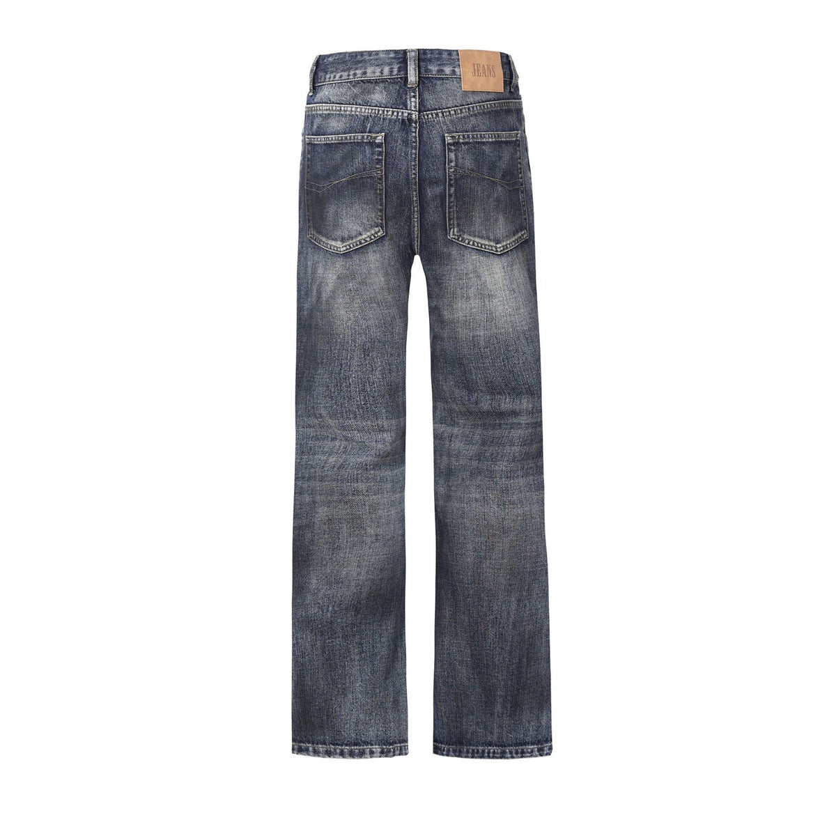 Ink Splatter Whiskers Bootcut Jeans-INNBLAC Fashion Apparel