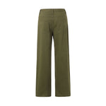 Solid Color Casual Pleated Trousers-INNBLAC Fashion Apparel