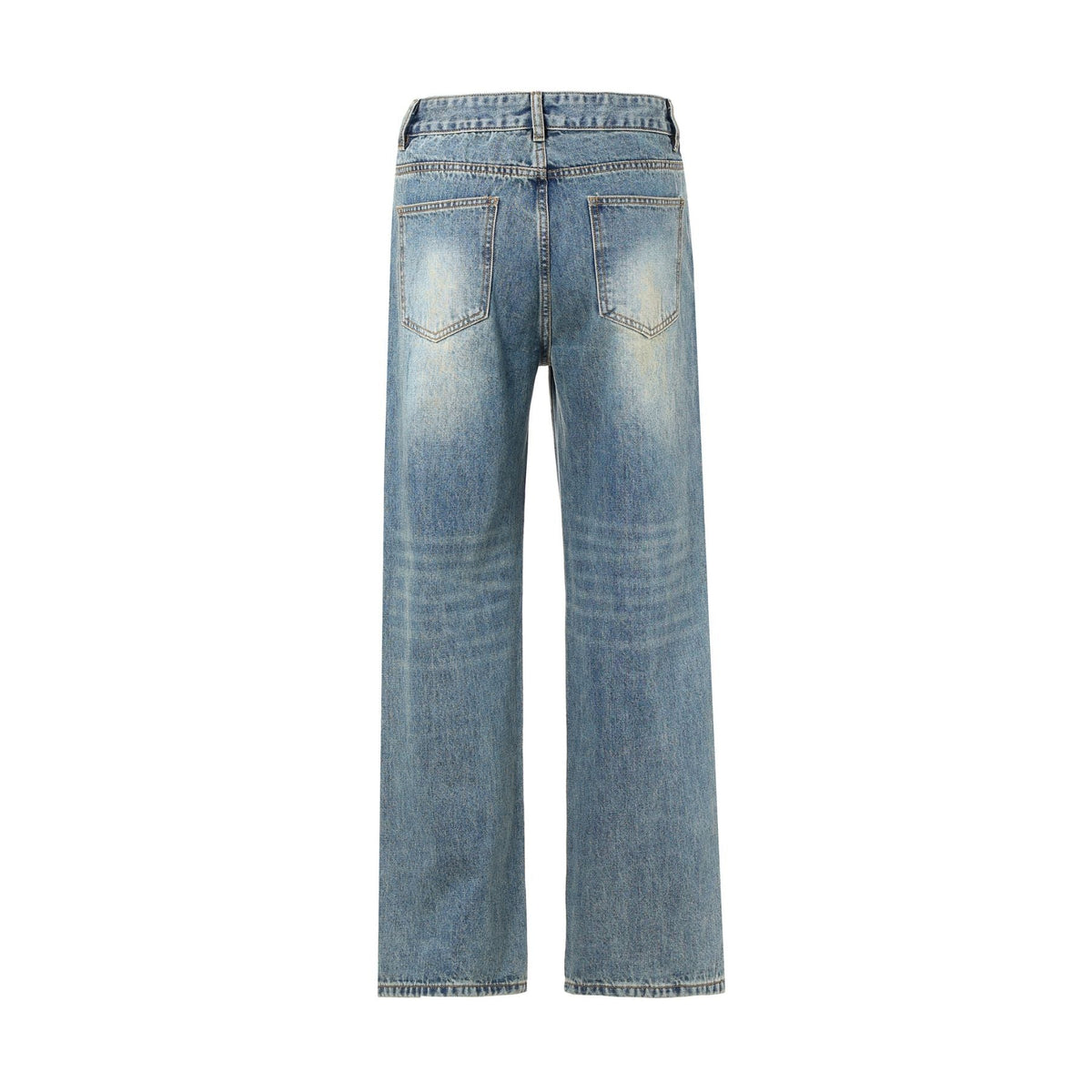 Cleanfit Baggy Washed Faded Jeans-INNBLAC Fashion Apparel