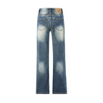 Heavy Wash Whiskers Bootcut Jeans-INNBLAC Fashion Apparel