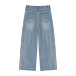 426G Heavyweight High-Waisted Wide Leg Jeans