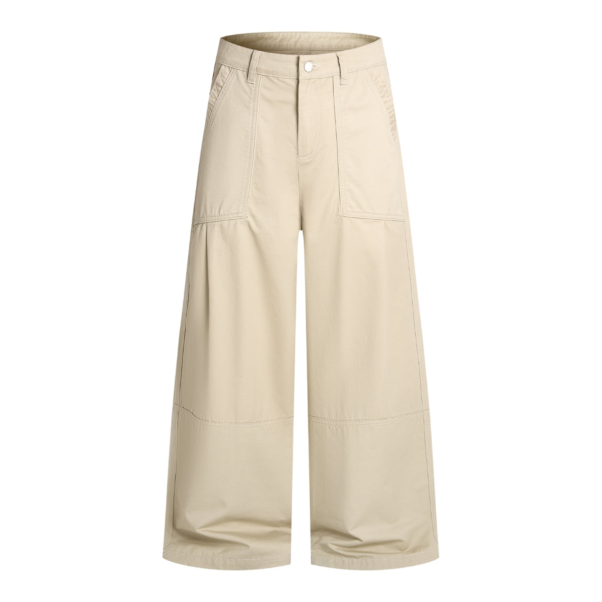 Baggy Wide-Leg Relaxed Utility Cargo Pants