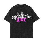 Sophistication War Futuristic Streetwear Graphic Tee-INNBLAC Fashion Apparel