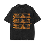 Tension Streetwear Graphic Stone Wash Tee-INNBLAC Fashion Apparel