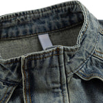 High Street Distressed Autumn Loose Washed Denim Jacket
