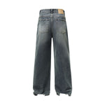 Washed Whiskers Baggy Jeans-INNBLAC Fashion Apparel