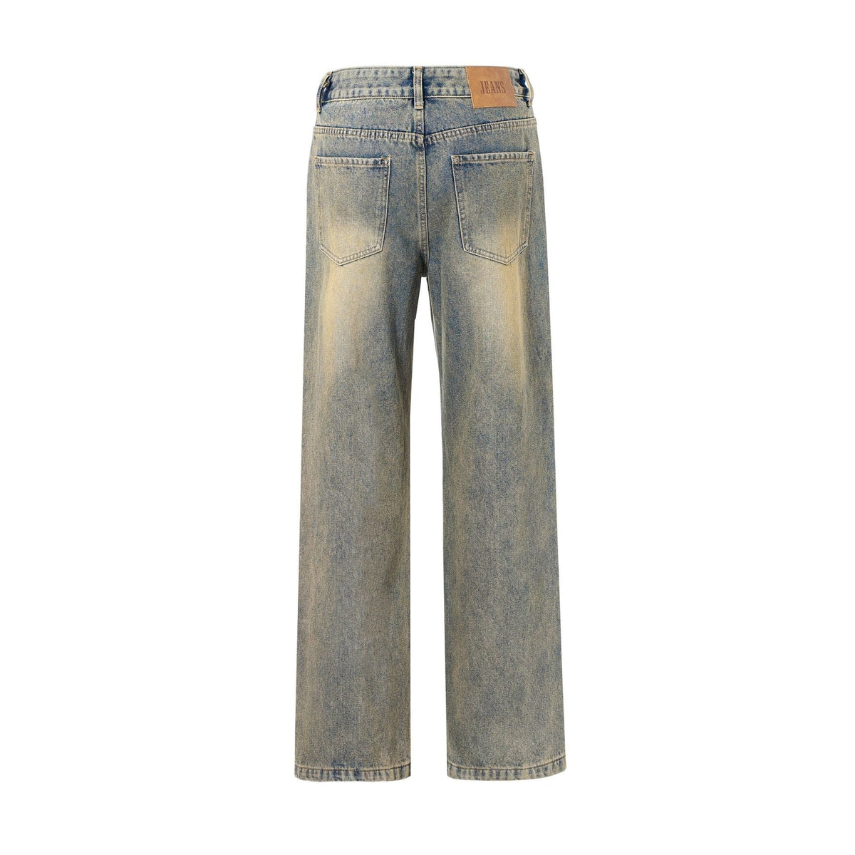 Mud Wash Baggy Seam jeans-INNBLAC Fashion Apparel