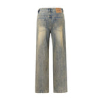 Mud Wash Baggy Seam jeans-INNBLAC Fashion Apparel