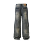 Straight Leg Casual Denim Pants-INNBLAC Fashion Apparel