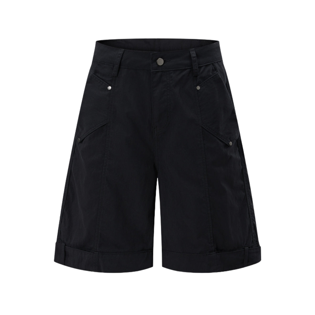 Streetwear Cargo Straight Bermuda Shorts