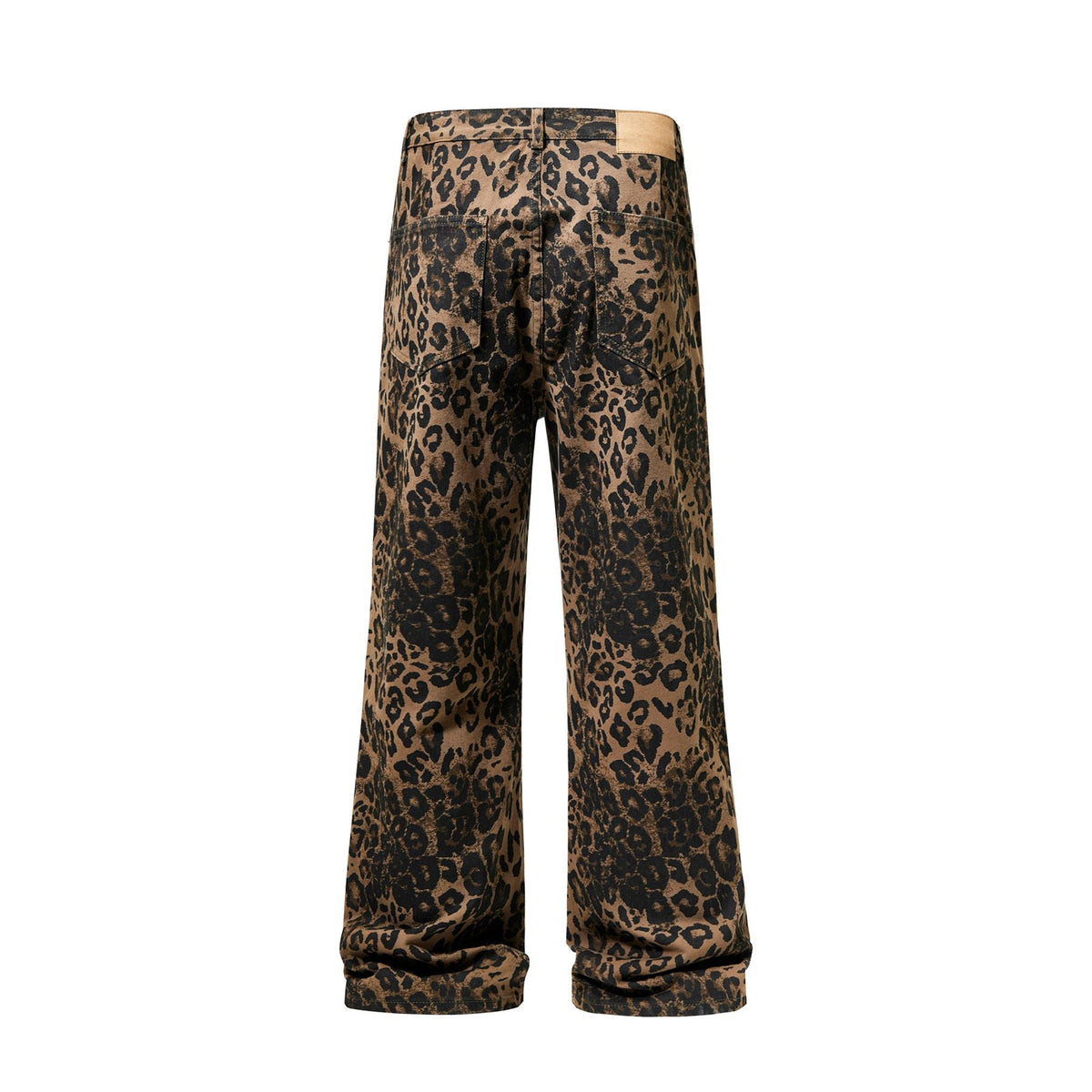 Leopard Full Length Jeans-INNBLAC Fashion Apparel