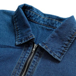 Women's Street Fashion Casual Shirt-Style Denim Top