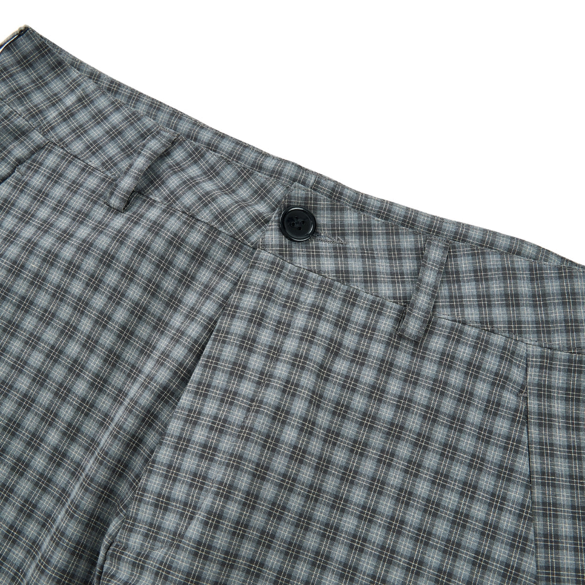 Plaid Wide-Leg Relaxed Baggy Unisex Casual Trousers