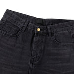 Vintage Washed Slim Flare Jeans