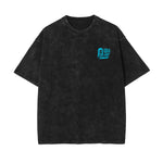 Surfing Graffiti Urban Graphic Washed Tee-INNBLAC Fashion Apparel