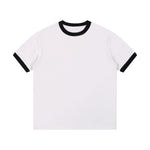 Crew Neck Boxy Fit Ringer Tee 220gsm