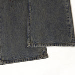 Vintage Wash Ripped Knee Loose Jeans