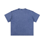 Vintage Washed Boxy Relaxed Streetwear Tee