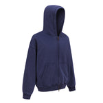 Vintage Oversized Full Zip Kangaroo Pocket Hoodie