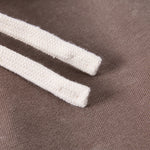 Double Waistband Snow Washed Distressed Shorts