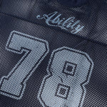 Retro Football Mesh Cropped Athletic Jersey 78