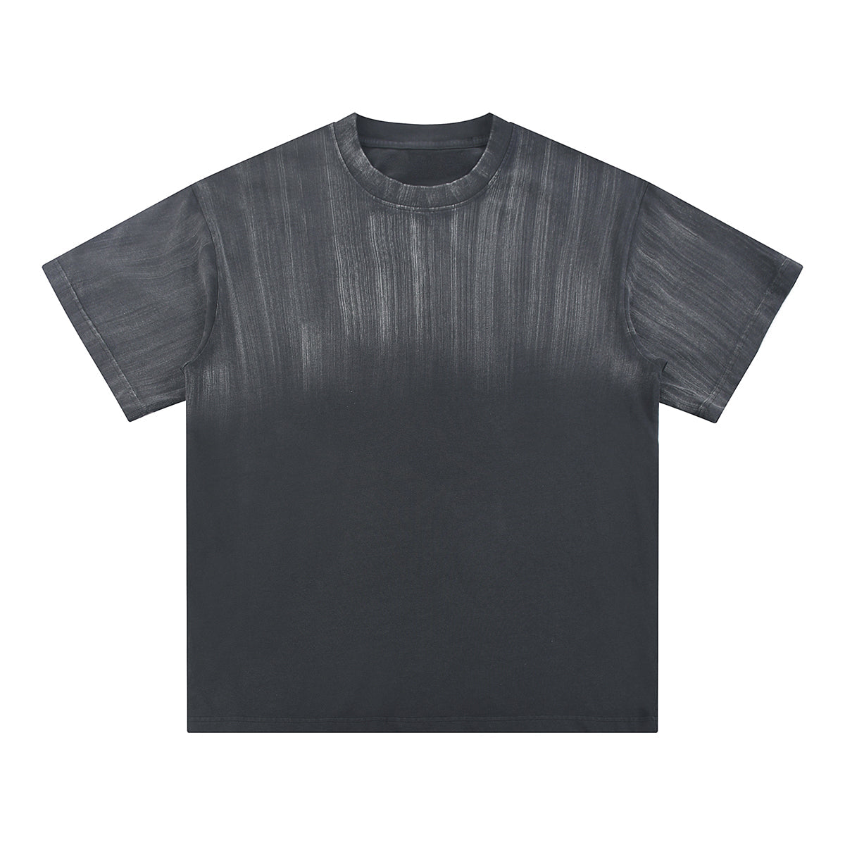 Hand-Painted Gradient Oversized Tee 270gsm