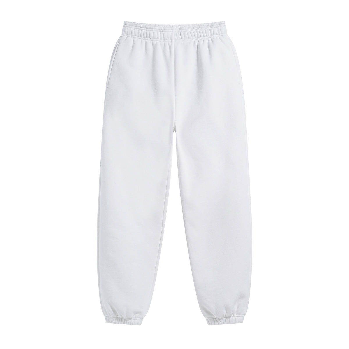 Solid Color Plush Lining Jogger-INNBLAC Fashion Apparel