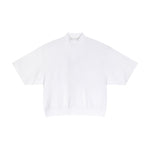 Oversized Mock Neck Short Sleeve T-shirt