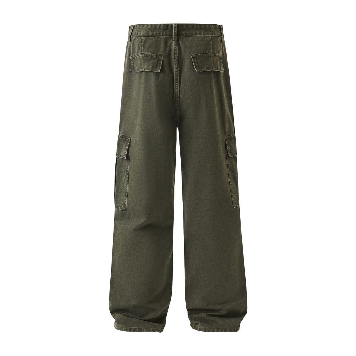 Earthy Cargo Denim Pants-INNBLAC Fashion Apparel