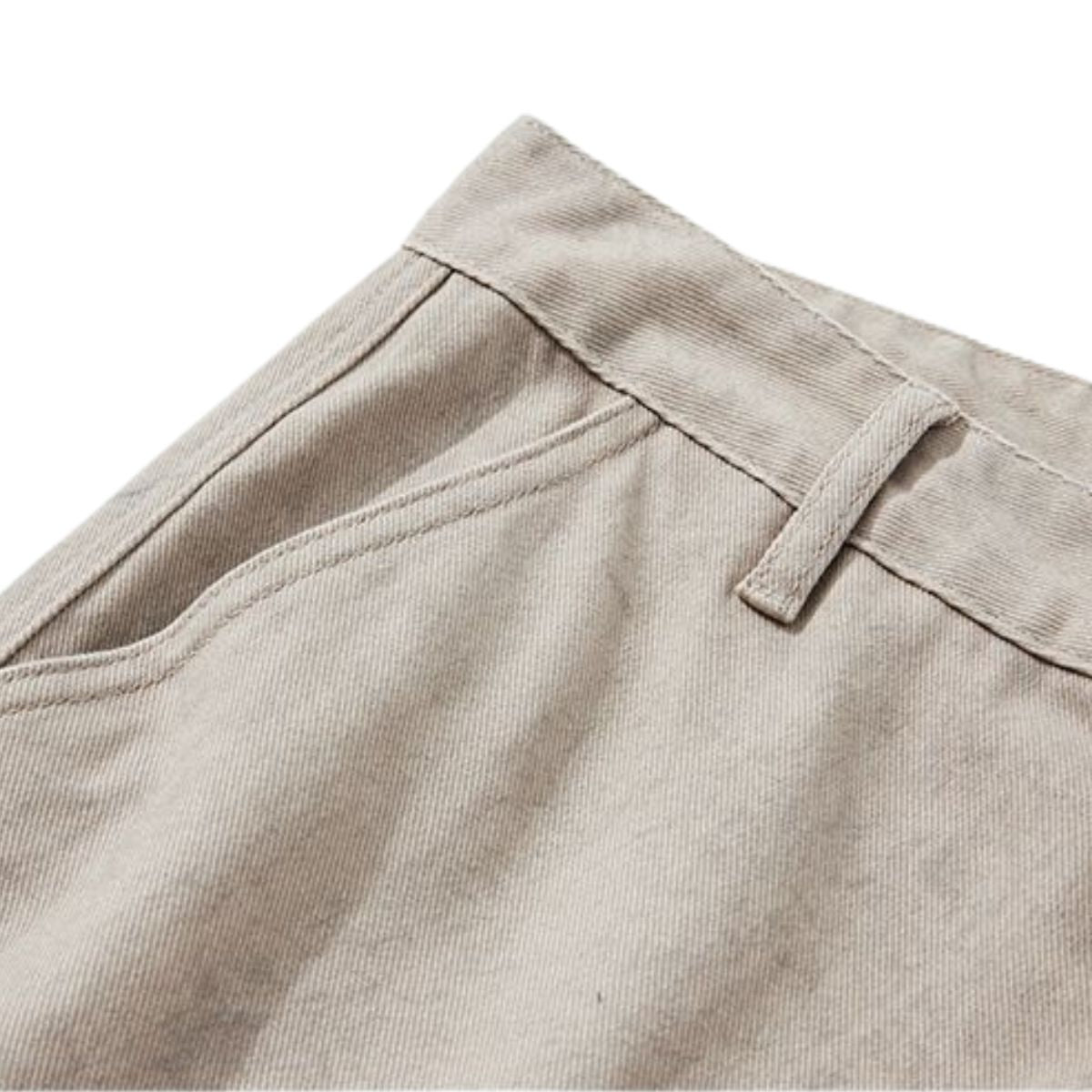 Cargo Wide-Leg Cropped Cotton Pants