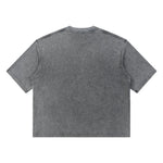 Snowflake Garment Dyed Waffle Knit Tee 340G