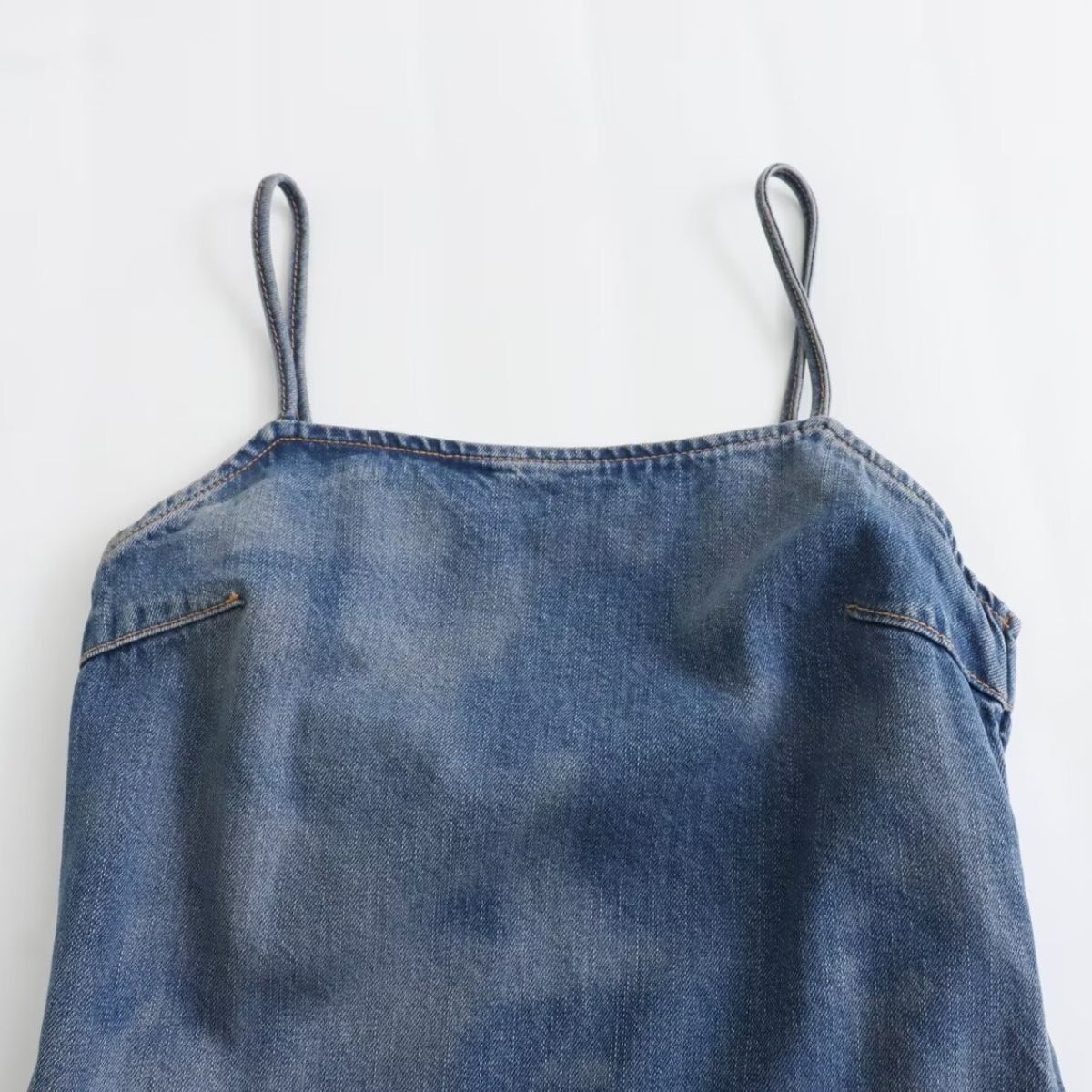 Lace Patchwork Denim Maxi Dress