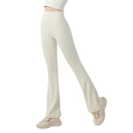 Buttery-Soft High Waist Flare Leggings for Women Tummy Control Workout Pants