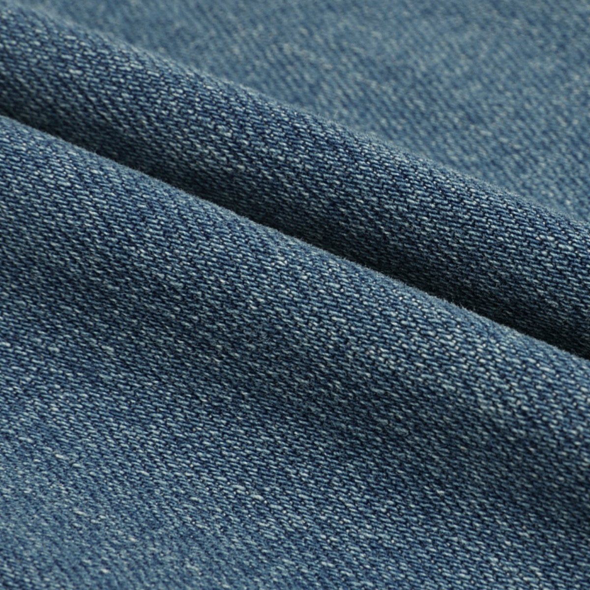 Round Neck Sleeveless Denim Midi Dress