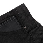 Minimalist Wide Leg Black Jeans