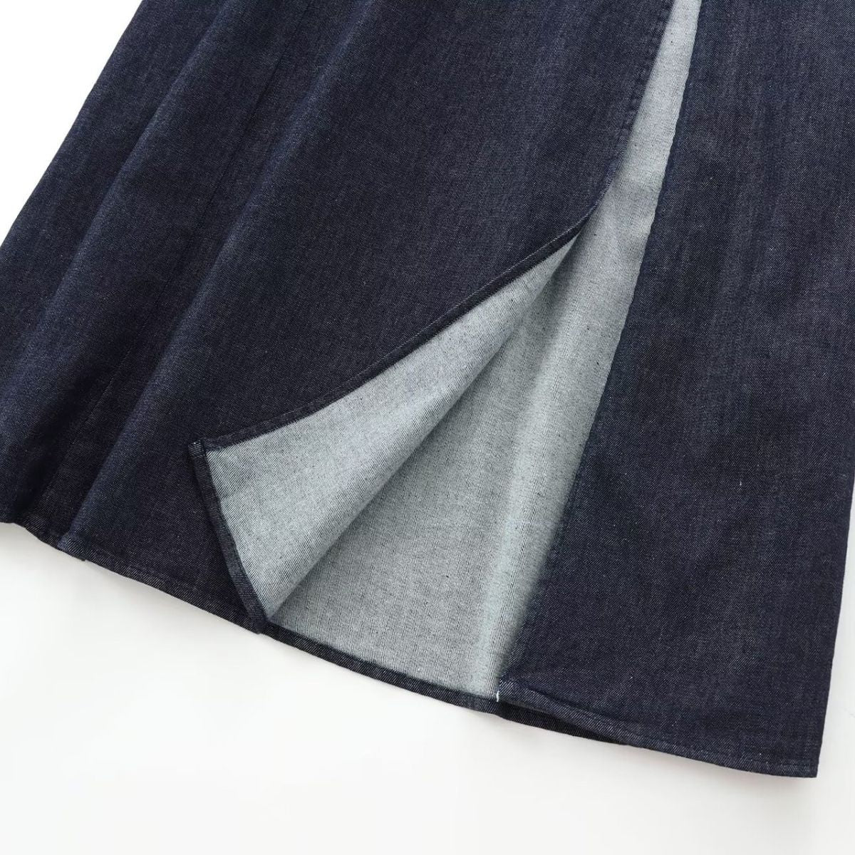Women's Strappy Denim Maxi Dress