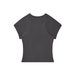 Academia Style Soft Daily Wear Stretch Tee